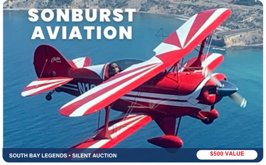 Aerobatic Intro Flight or Private Flight Tour with Sonburst Aviation